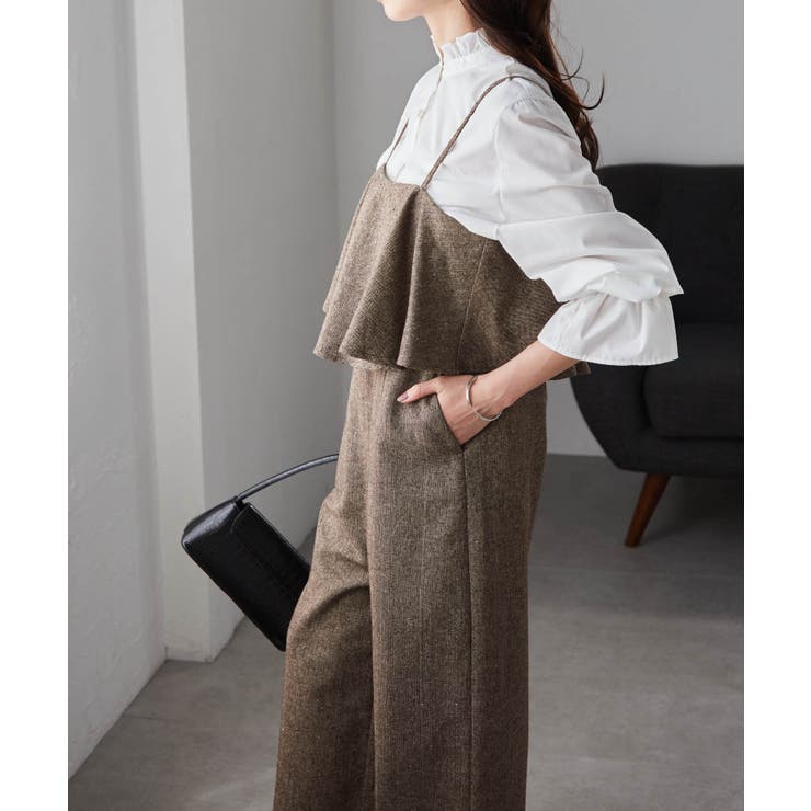 ツイードフリルサロペット | RANAN | 詳細画像14 