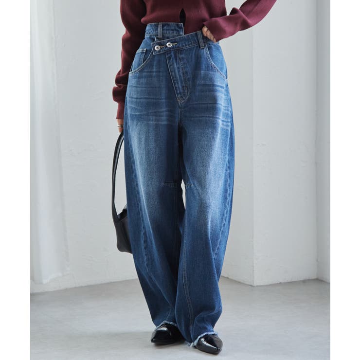 クロスウエストカーブデニム | RANAN | 詳細画像17 