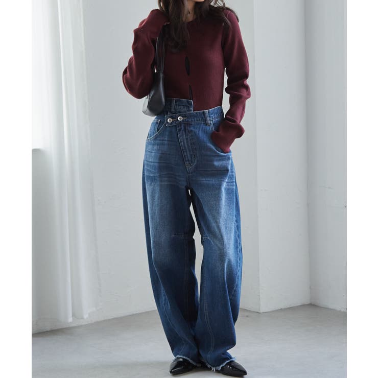 クロスウエストカーブデニム | RANAN | 詳細画像19 