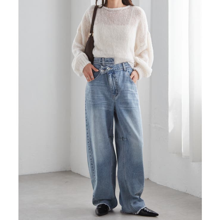 クロスウエストカーブデニム | RANAN | 詳細画像8 