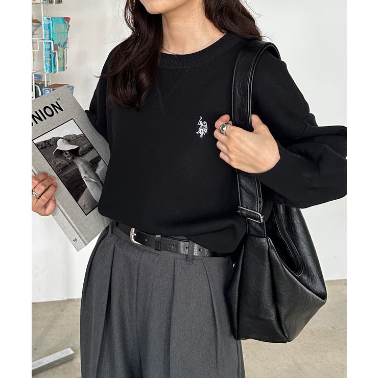 ＜Ｕ．Ｓ．Ｐ＞刺繍スウェットライクニット | RANAN | 詳細画像13 