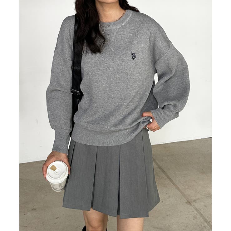 ＜Ｕ．Ｓ．Ｐ＞刺繍スウェットライクニット | RANAN | 詳細画像26 