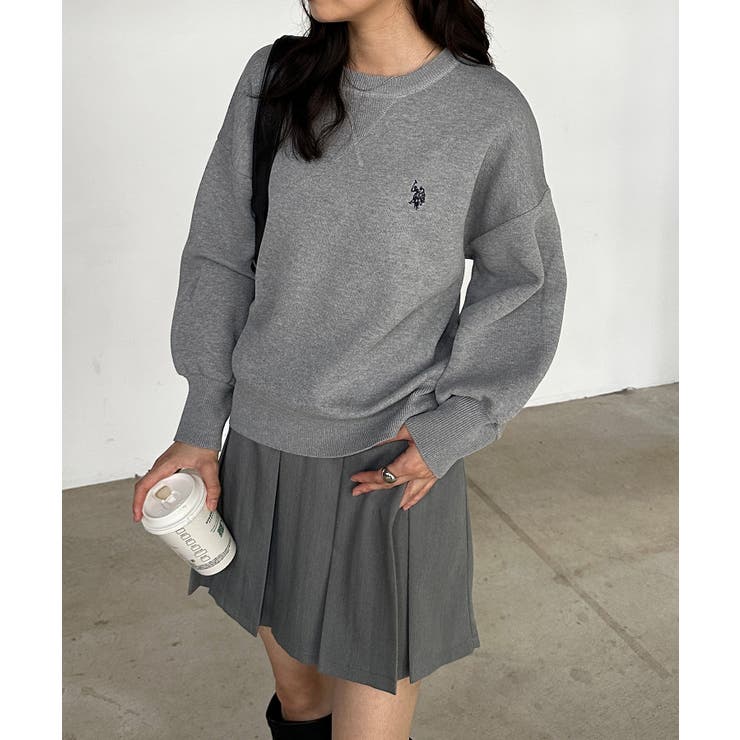 ＜Ｕ．Ｓ．Ｐ＞刺繍スウェットライクニット | RANAN | 詳細画像27 