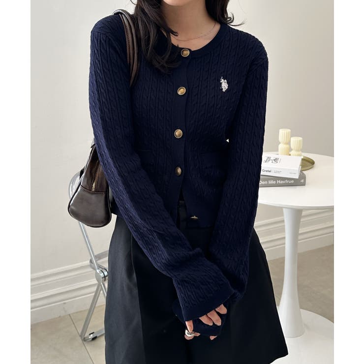 ＜Ｕ．Ｓ．Ｐ＞ゴールドボタン刺繍ケーブル | RANAN | 詳細画像12 