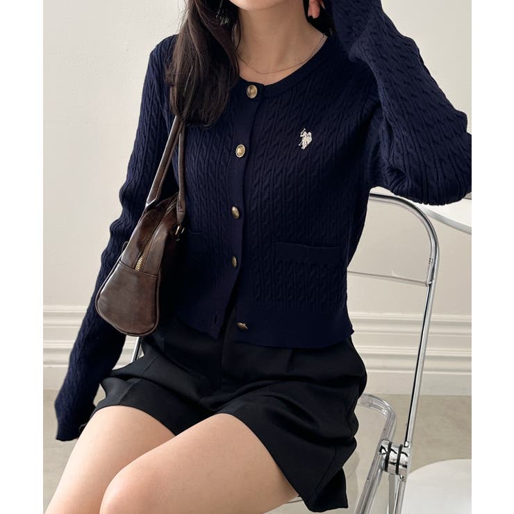 ＜Ｕ．Ｓ．Ｐ＞ゴールドボタン刺繍ケーブル | RANAN | 詳細画像13 