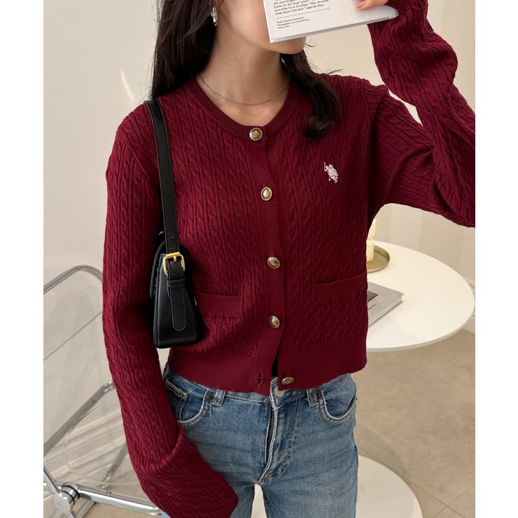 ＜Ｕ．Ｓ．Ｐ＞ゴールドボタン刺繍ケーブル | RANAN | 詳細画像18 