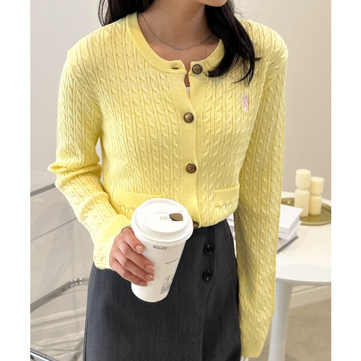 ＜Ｕ．Ｓ．Ｐ＞ゴールドボタン刺繍ケーブル | RANAN | 詳細画像22 