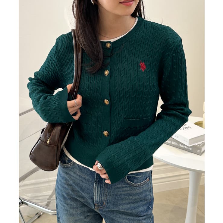 ＜Ｕ．Ｓ．Ｐ＞ゴールドボタン刺繍ケーブル | RANAN | 詳細画像31 