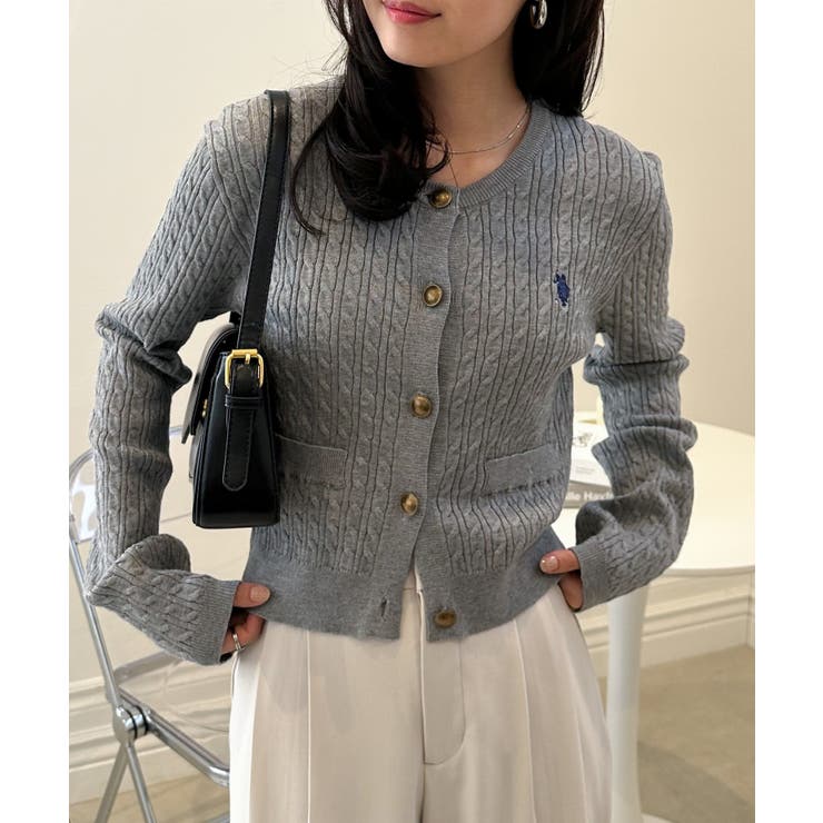 U．S．P＞ゴールドボタン刺繍ケーブル[品番：RANW0000113]｜RANAN