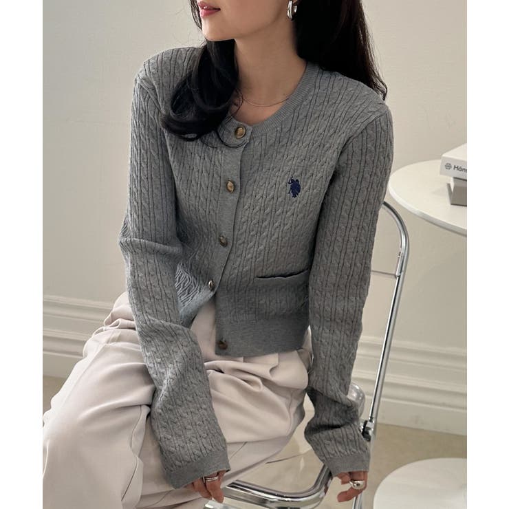 U．S．P＞ゴールドボタン刺繍ケーブル[品番：RANW0000113]｜RANAN