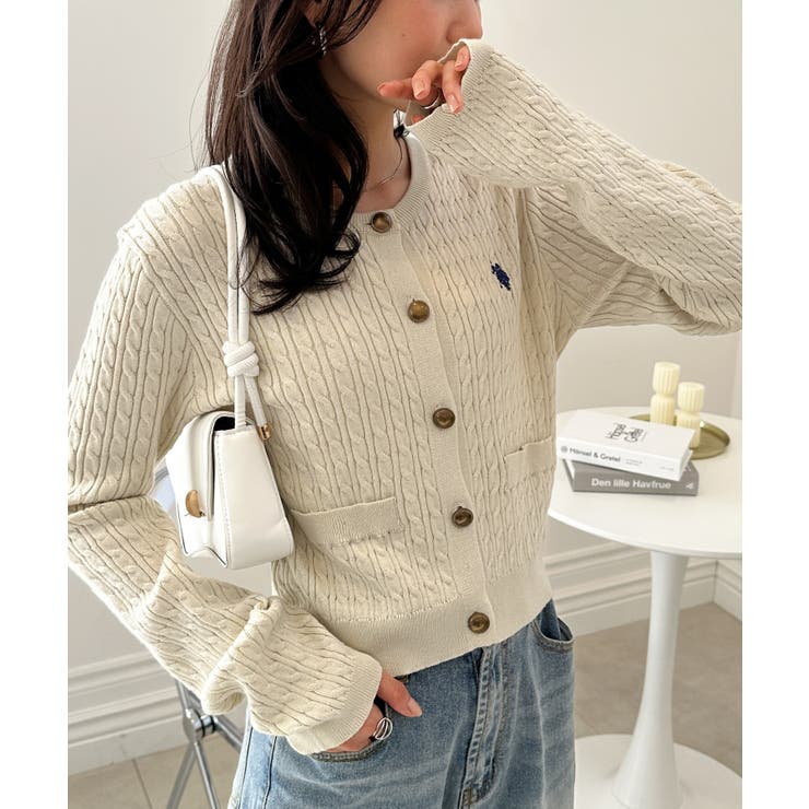 ＜Ｕ．Ｓ．Ｐ＞ゴールドボタン刺繍ケーブル | RANAN | 詳細画像8 