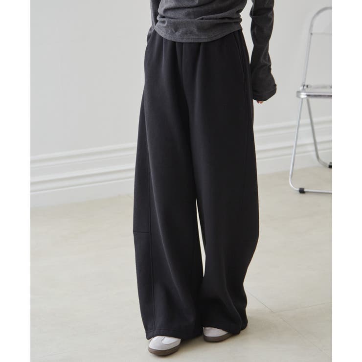 裏起毛カーブスウェットパンツ | RANAN | 詳細画像15 