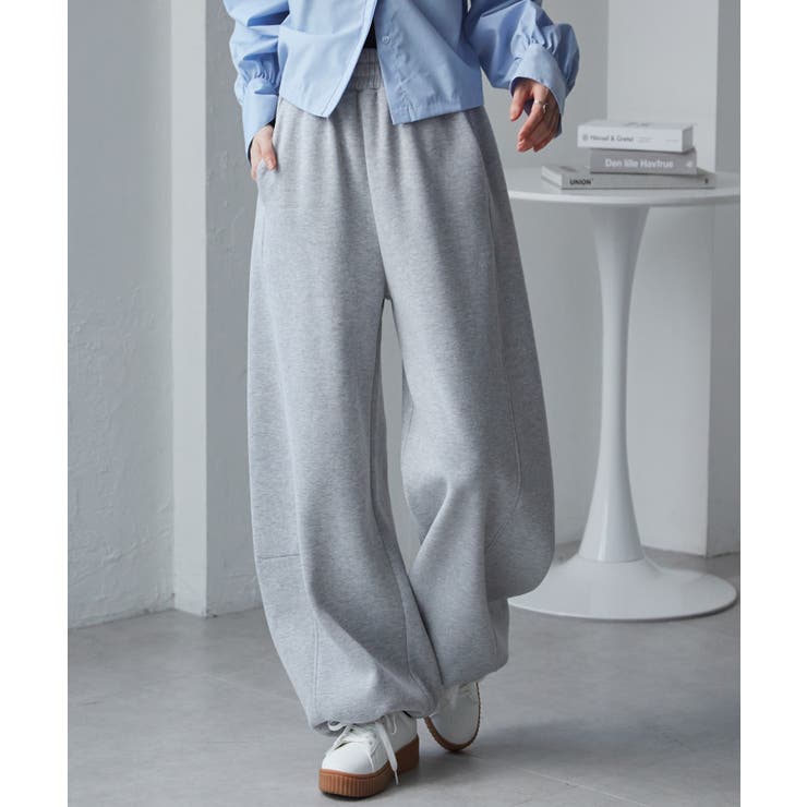 裏起毛カーブスウェットパンツ | RANAN | 詳細画像5 