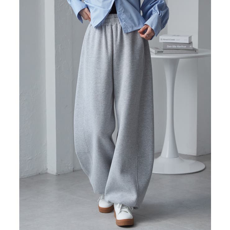 裏起毛カーブスウェットパンツ | RANAN | 詳細画像6 