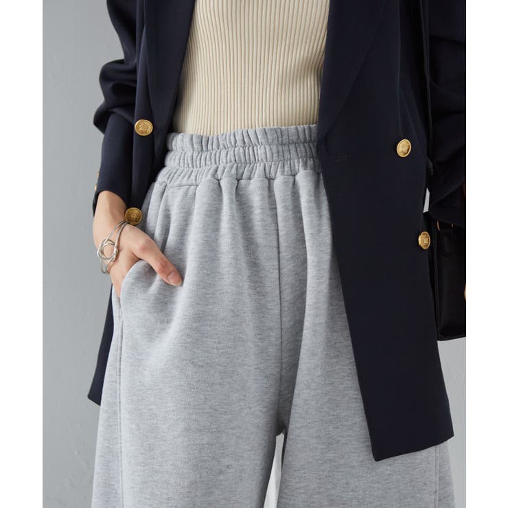 裏起毛カーブスウェットパンツ | RANAN | 詳細画像9 
