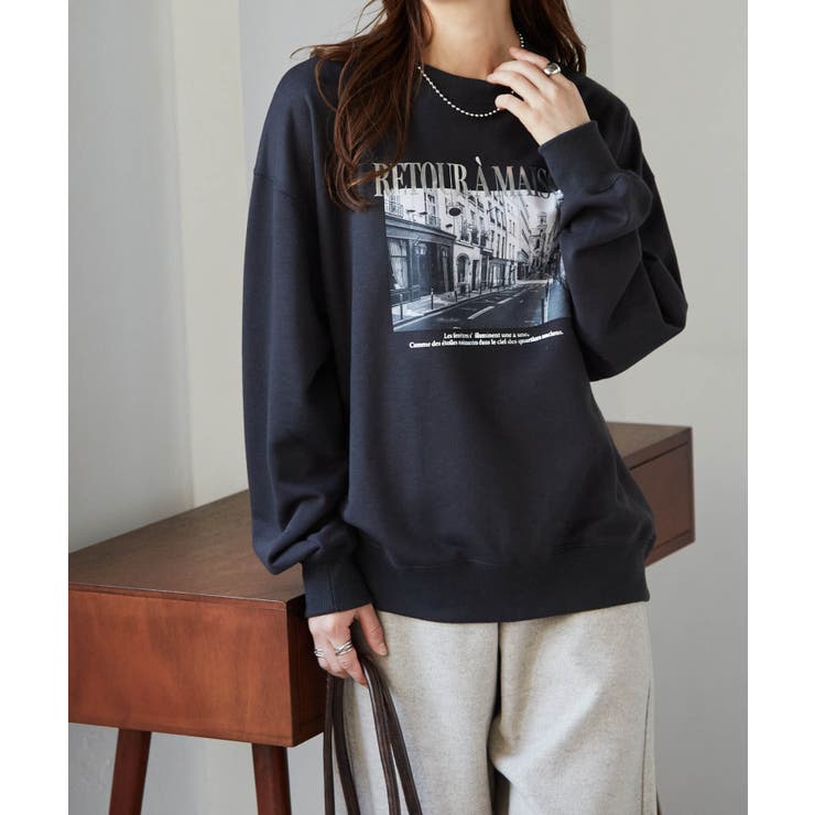 フォトプリントスウェット | RANAN | 詳細画像1 