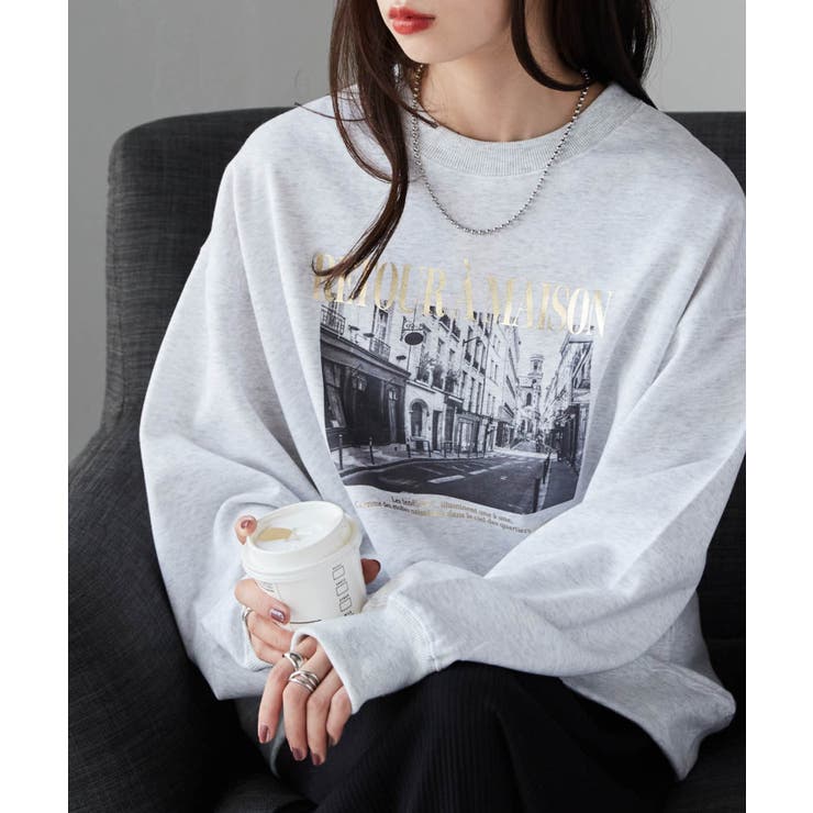 オートミール | フォトプリントスウェット | RANAN