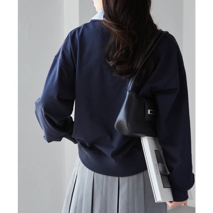 レイヤード襟付きスウェット | RANAN | 詳細画像4 