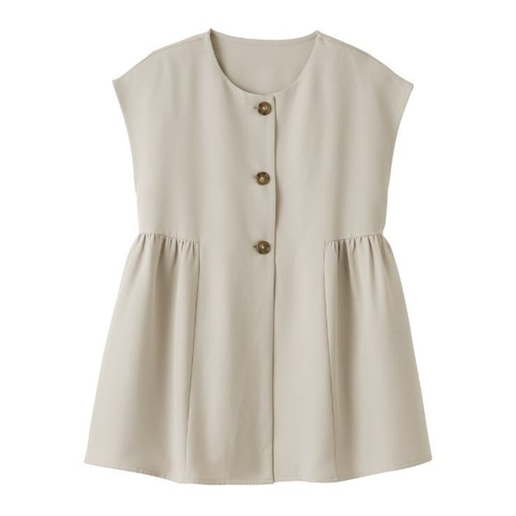 【2点セット】ペプラムギャザーベストセットアップ | RANAN | 詳細画像27 