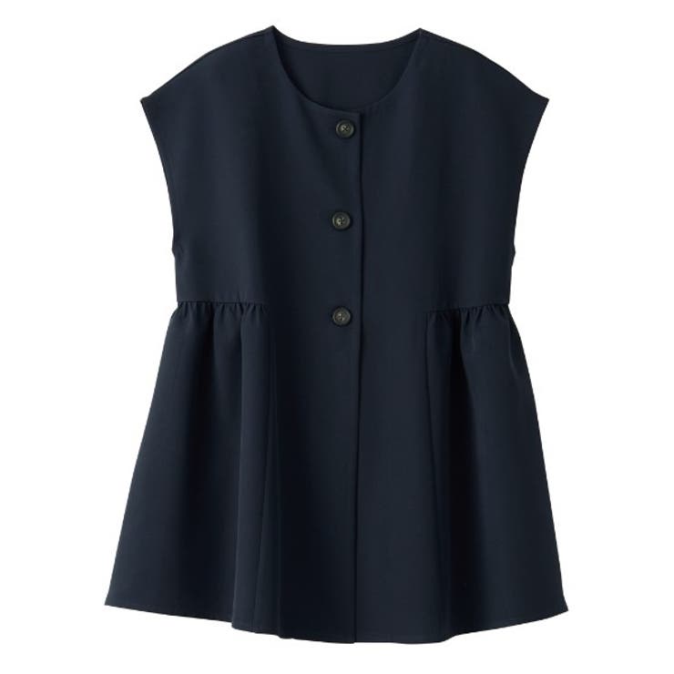 【2点セット】ペプラムギャザーベストセットアップ | RANAN | 詳細画像31 