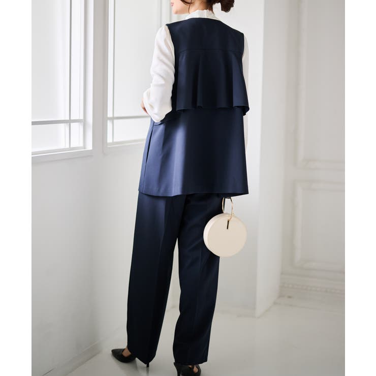 【2点セット】バックフリルベストセットアップ | RANAN | 詳細画像13 