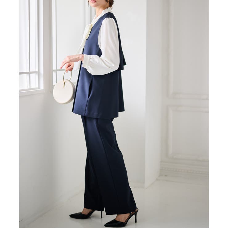 【2点セット】バックフリルベストセットアップ | RANAN | 詳細画像15 