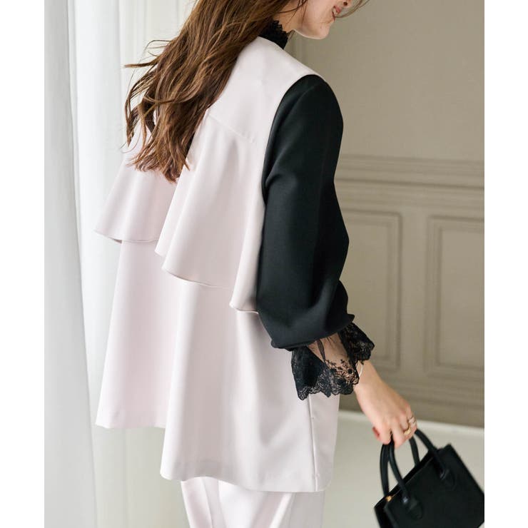 【2点セット】バックフリルベストセットアップ | RANAN | 詳細画像24 