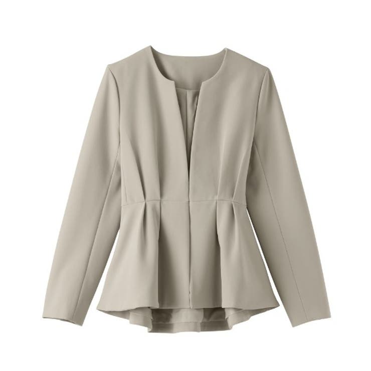 ＜2点セット＞ノーカラーペプラムパンツスーツ | RANAN | 詳細画像29 