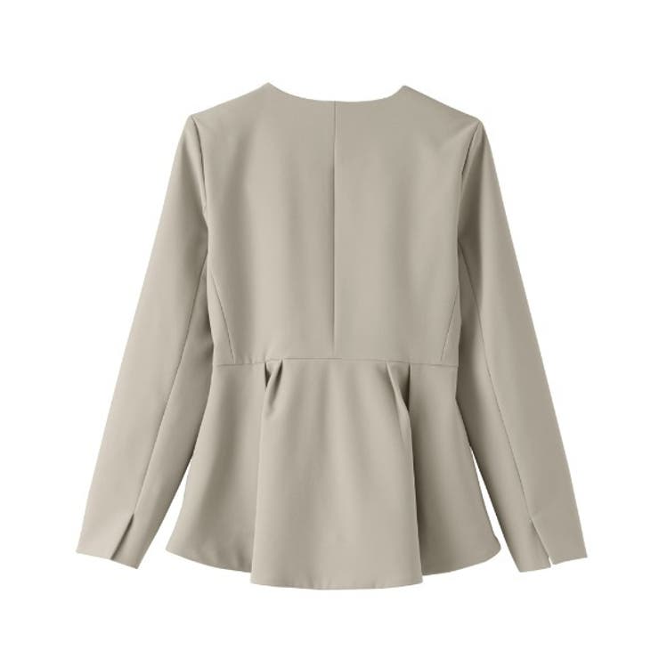 ＜2点セット＞ノーカラーペプラムパンツスーツ | RANAN | 詳細画像30 