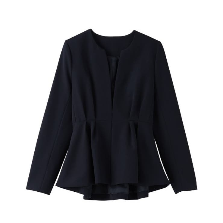 ＜2点セット＞ノーカラーペプラムパンツスーツ | RANAN | 詳細画像35 