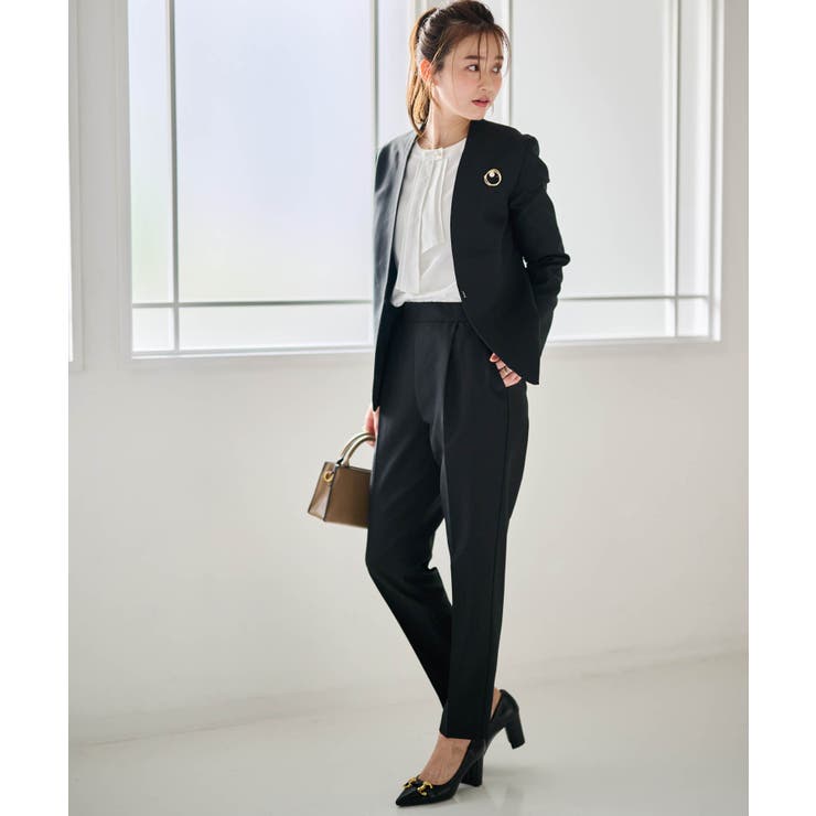 ＜選べる衿＞２点セットベーシックスーツ | RANAN | 詳細画像31 