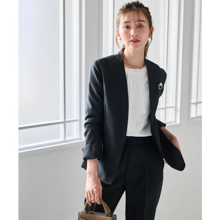 ＜選べる衿＞２点セットベーシックスーツ | RANAN | 詳細画像33 