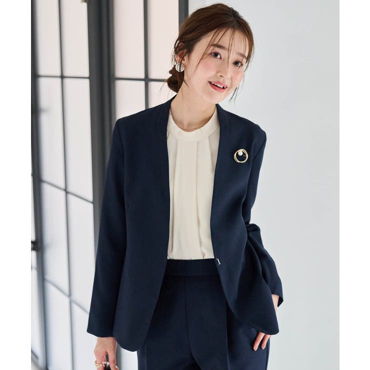 ＜選べる衿＞２点セットベーシックスーツ | RANAN | 詳細画像39 