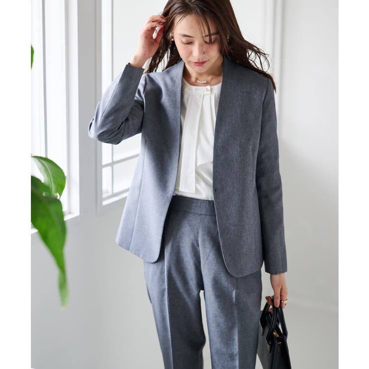 ＜選べる衿＞２点セットベーシックスーツ | RANAN | 詳細画像42 