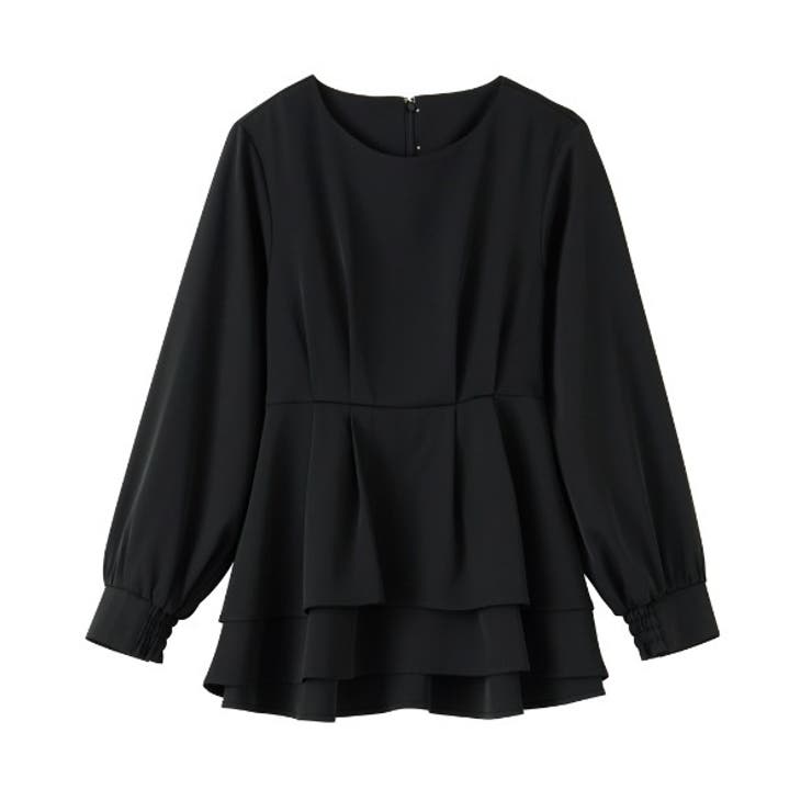 【2点セット】バックパール調ペプラムチュニックセットアップ | RANAN | 詳細画像18 