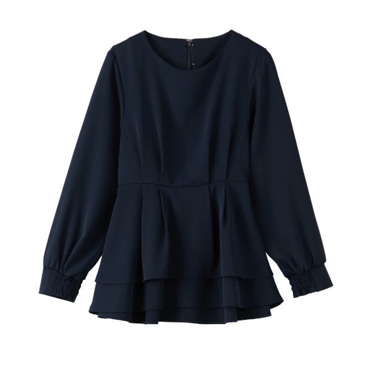 【2点セット】バックパール調ペプラムチュニックセットアップ | RANAN | 詳細画像20 