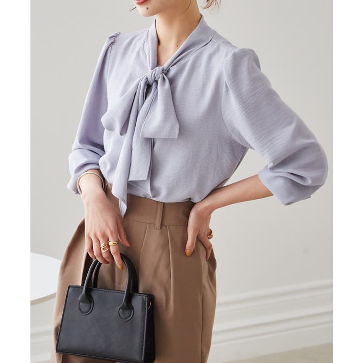 ボウタイリボンブラウス | RANAN | 詳細画像18 