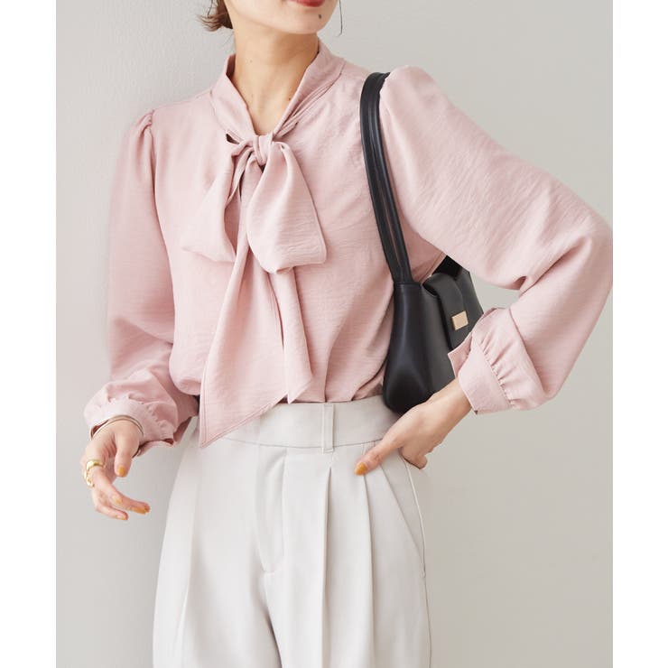 ボウタイリボンブラウス | RANAN | 詳細画像24 