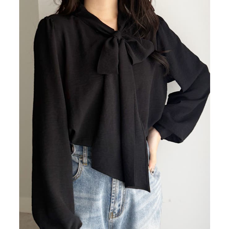 ボウタイリボンブラウス | RANAN | 詳細画像26 