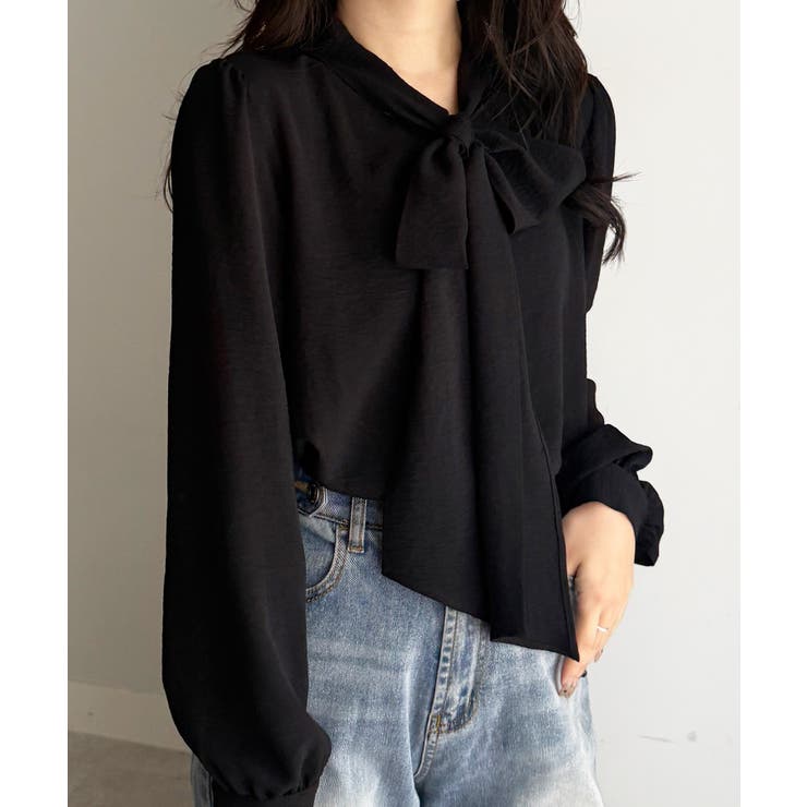 ボウタイリボンブラウス | RANAN | 詳細画像27 