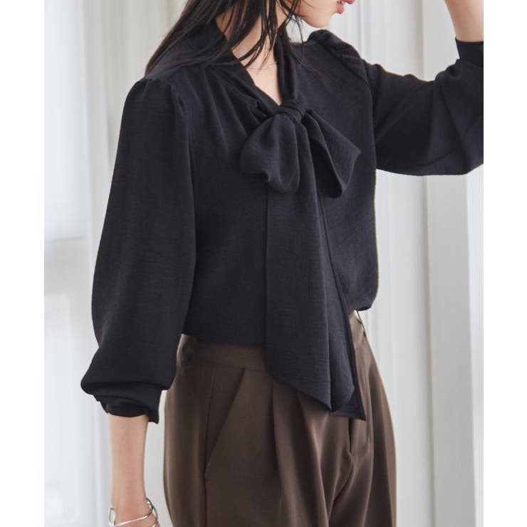 ボウタイリボンブラウス | RANAN | 詳細画像30 