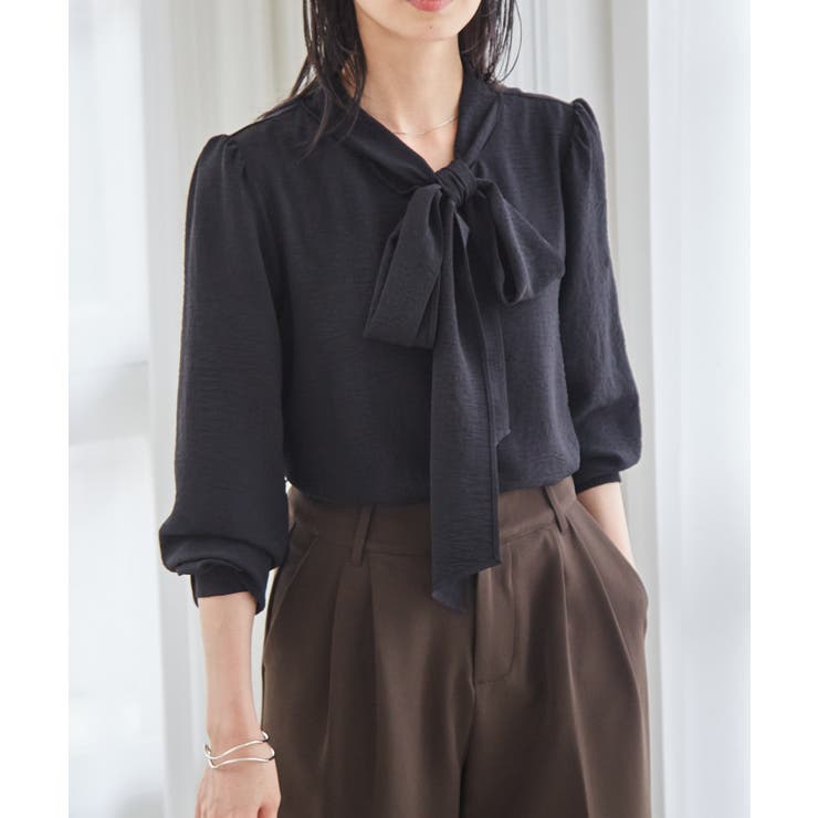 ボウタイリボンブラウス | RANAN | 詳細画像31 