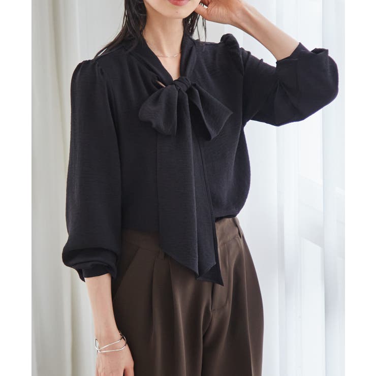 ボウタイリボンブラウス | RANAN | 詳細画像34 