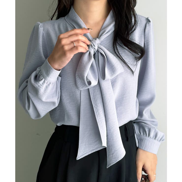 ボウタイリボンブラウス | RANAN | 詳細画像36 