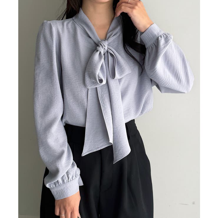 ボウタイリボンブラウス | RANAN | 詳細画像38 