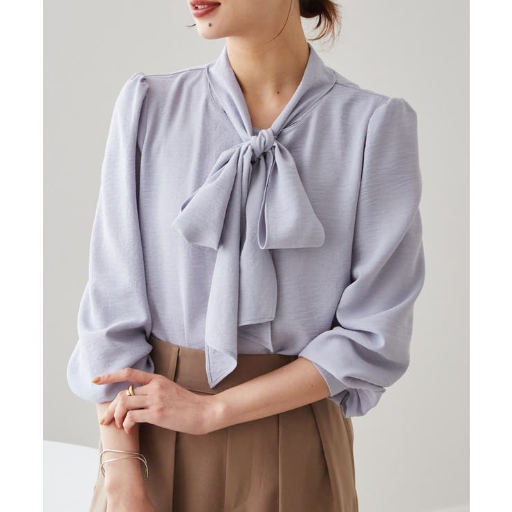 ボウタイリボンブラウス | RANAN | 詳細画像41 