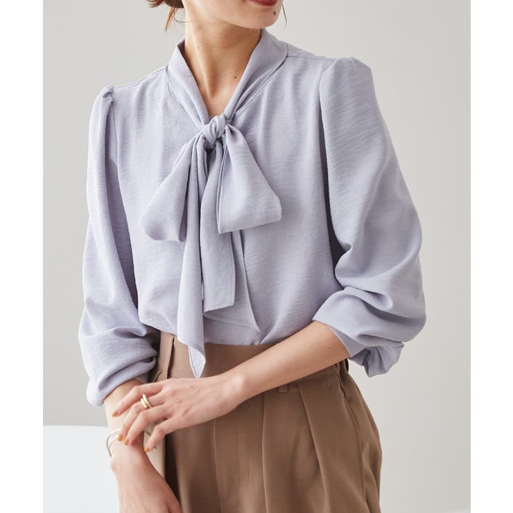 ボウタイリボンブラウス | RANAN | 詳細画像43 