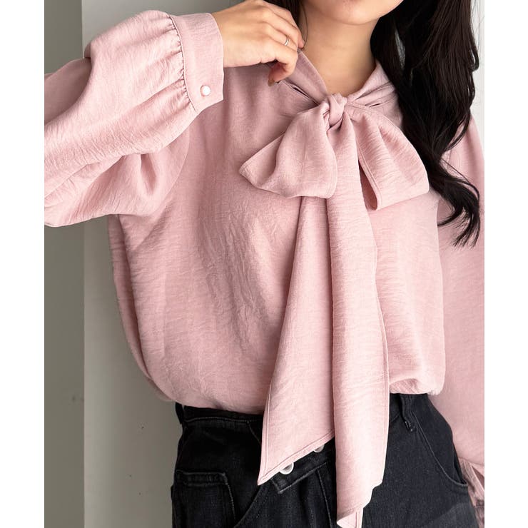 ボウタイリボンブラウス | RANAN | 詳細画像48 