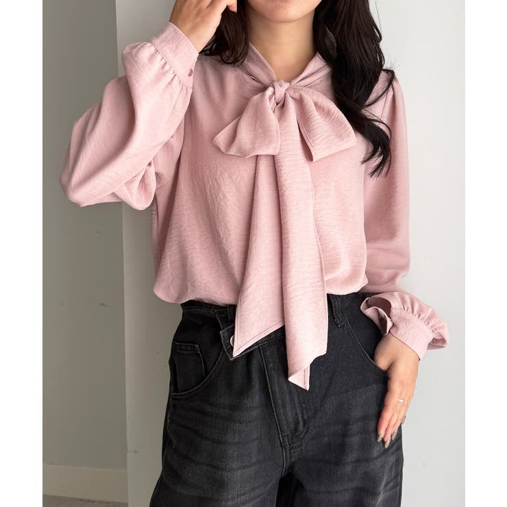 ボウタイリボンブラウス | RANAN | 詳細画像49 