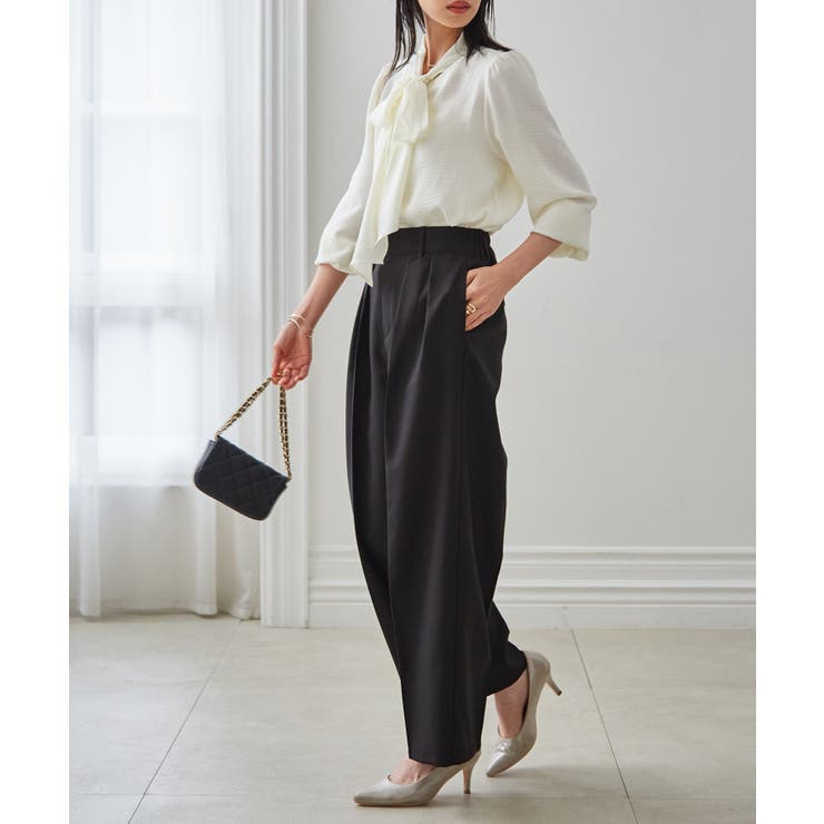 ボウタイリボンブラウス | RANAN | 詳細画像7 